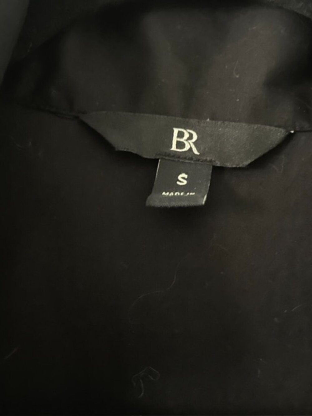 Banana Republic Black Poplin Ruched V-Neck Popover Boxy Blouse Top Size S - Picture 4 of 6